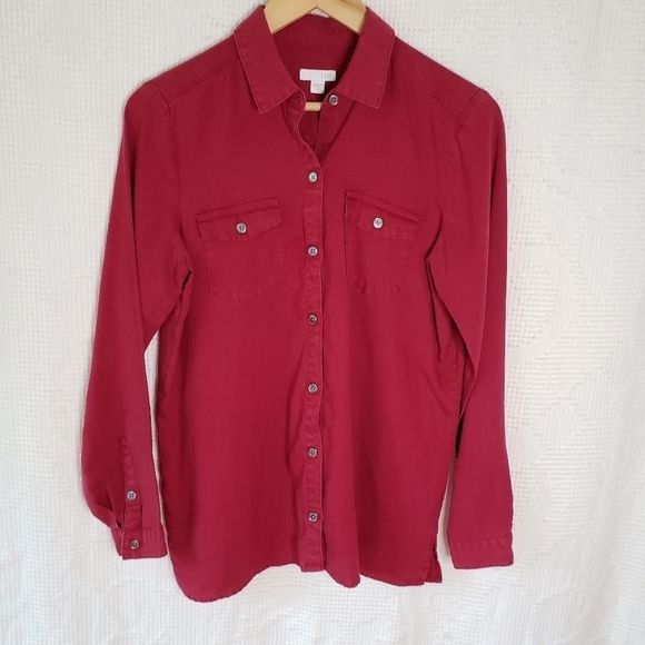 J. Jill button down - Picture 1 of 9